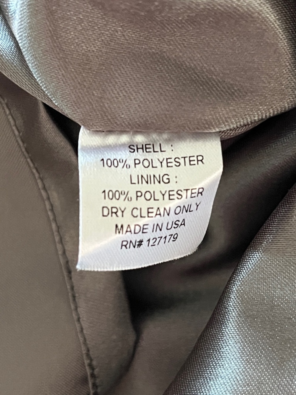Jenny Yoo Charcoal One Shoulder Cocktail Dress A-Line Wedding Guest Size  8 - Picture 12 of 13